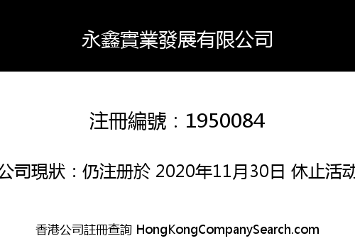 YUNG SHIN INDUSTRY DEVELOPMENT LIMITED