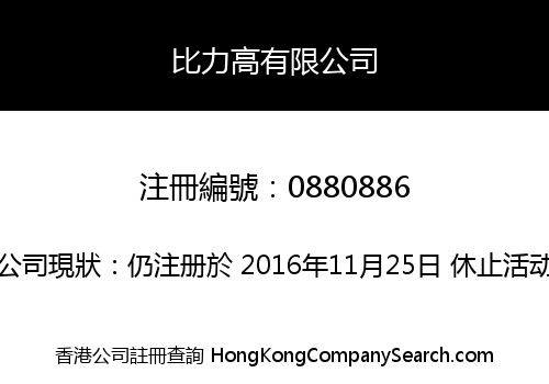 比力高有限公司