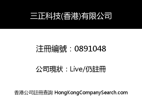 SAN ZHENG TECHNOLOGY (HONG KONG) LIMITED