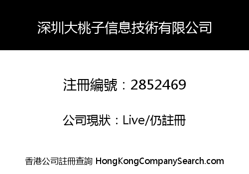 深圳大桃子信息技術有限公司