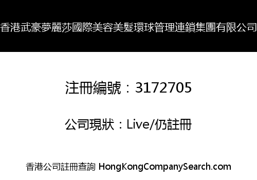 Hongkong Wuhao Dream Lisa International Beauty Salon Global Management Chain Group Limited