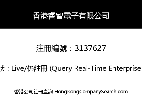香港睿智電子有限公司