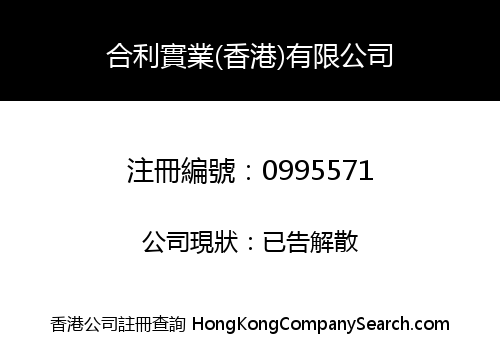 HOP LEE INDUSTRIAL (HONG KONG) LIMITED