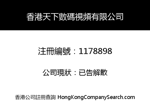 香港天下數碼視頻有限公司
