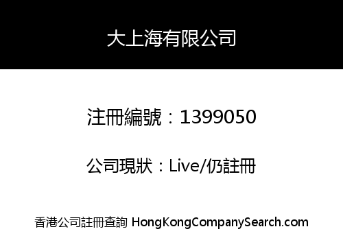 大上海有限公司