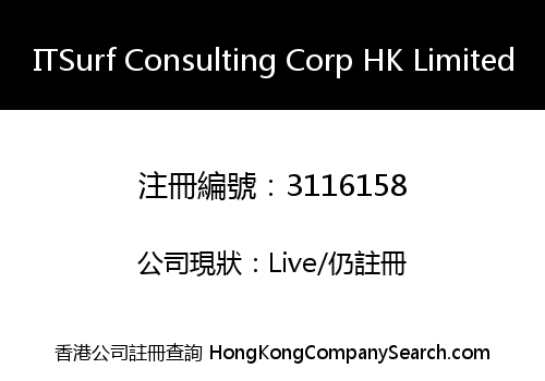 ITSurf Consulting Corp HK Limited