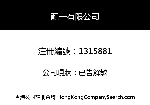 龍一有限公司