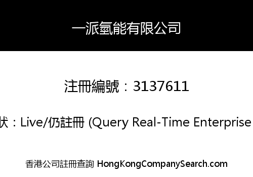 一派氫能有限公司