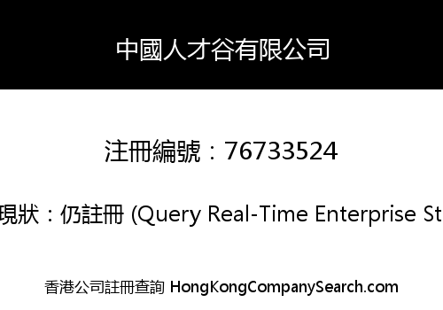 China Talent Valley Limited