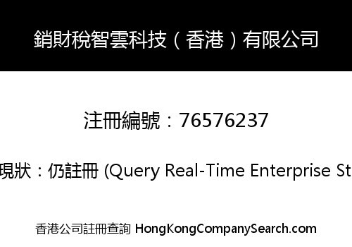 Sales Tax Smart Cloud Technology (HK) Co., Limited