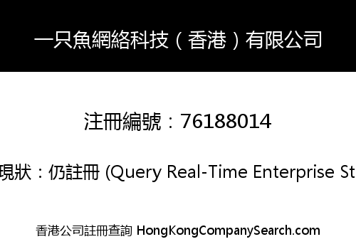 一只魚網絡科技（香港）有限公司