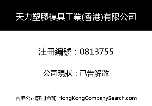 天力塑膠模具工業(香港)有限公司