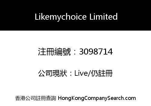 Likemychoice Limited