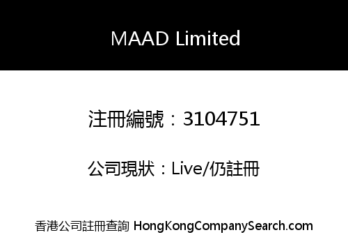 MAAD Limited