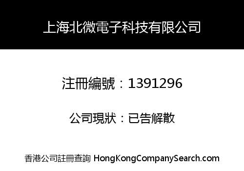 上海北微電子科技有限公司