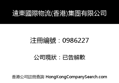 FAR EAST INTERNATIONAL LOGISTICS (HK) GROUP LIMITED