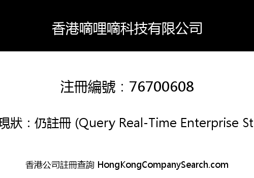 香港嘀哩嘀科技有限公司