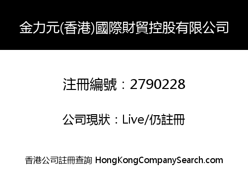 金力元(香港)國際財貿控股有限公司