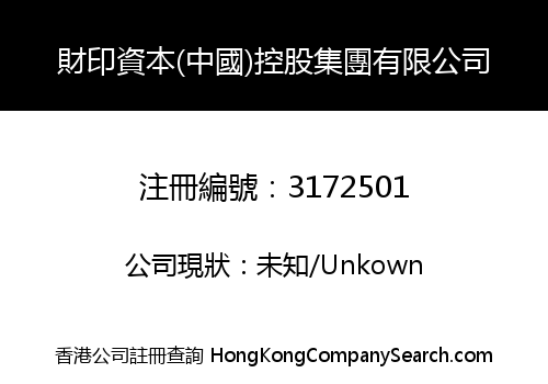 Caiyin Capital (China) Holdings Group Co., Limited