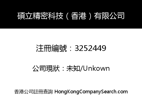 碩立精密科技（香港）有限公司