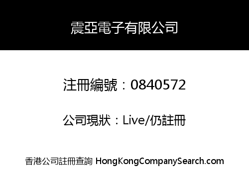 震亞電子有限公司