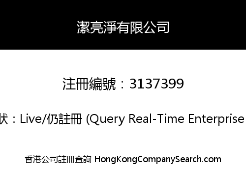 潔亮淨有限公司