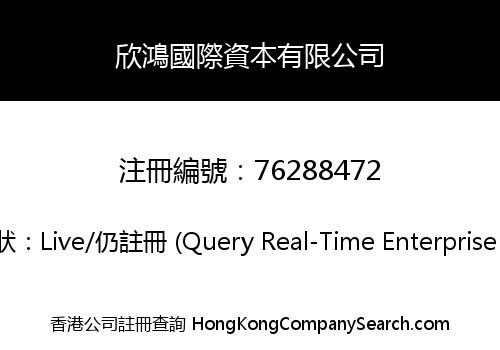 欣鴻國際資本有限公司