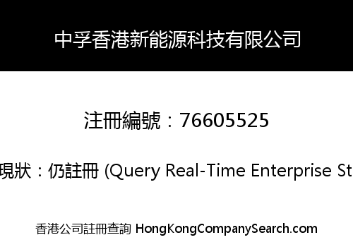 中孚香港新能源科技有限公司