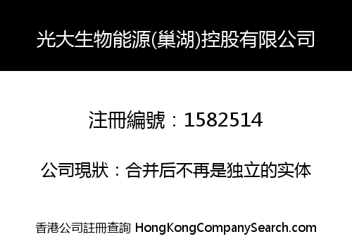 Everbright Biomass Energy (Chaohu) Holdings Limited