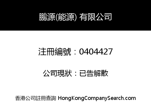 鵬源(能源) 有限公司