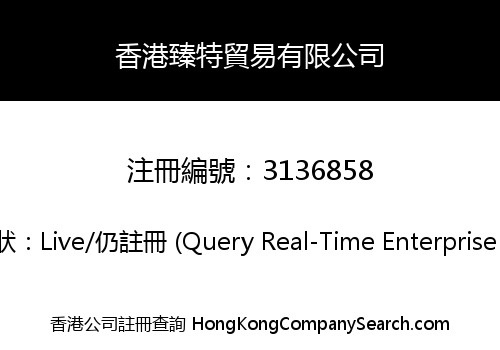 香港臻特貿易有限公司