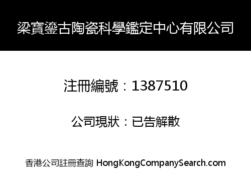 P.L. Leung Ancient Ceramics Scientific Authentication Centre Limited