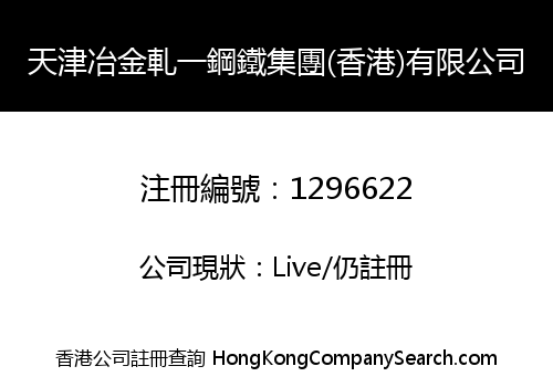 TIANJIN METALLURGICAL NO.1 STEEL GROUP (HONGKONG) CO., LIMITED