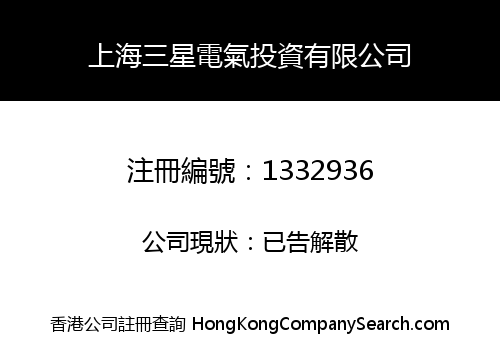 SHANGHAI SAMSUNG ELECTRIC INVESTMENT LIMITED
