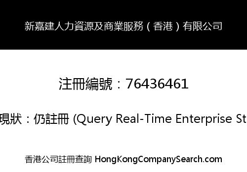 NEW KA KIN HUMAN RESOURCES & COMMERCIAL SERVICES (HK) LIMITED