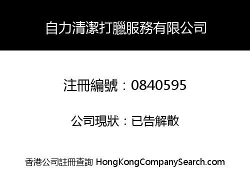 自力清潔打臘服務有限公司