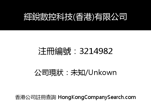 輝銳數控科技(香港)有限公司