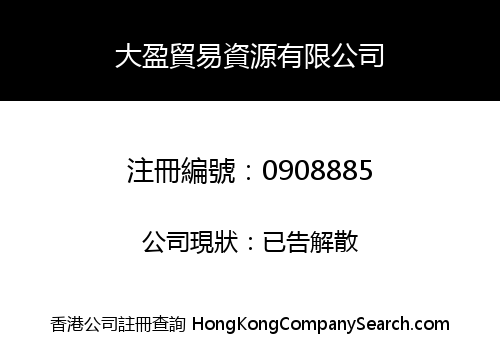 大盈貿易資源有限公司