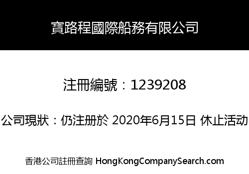 GLOBAL FORTUNE SHIPPING LIMITED