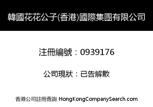 COREA PLAYBOY (HK) INT'L GROUP LIMITED