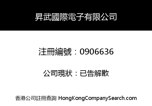 INTECH INTERNATIONAL ELECTRONICS LIMITED