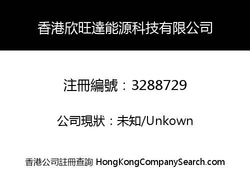 SUNWODA ENERGY TECHNOLOGY HK LIMITED