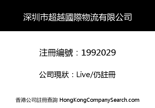 SHENZHEN SURPASS INTERNATIONAL LOGISTICS CO., LIMITED