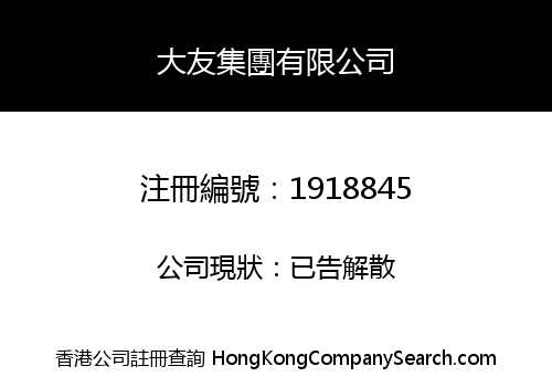 DAYOU GROUP HOLDINGS CO., LIMITED