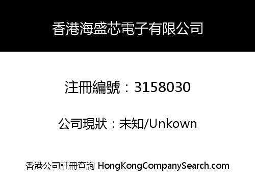 香港海盛芯電子有限公司