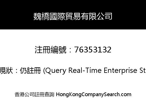 Weiqiao International Trade Co., Limited