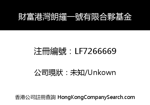 Wealth Harbour Azuremount I LPF