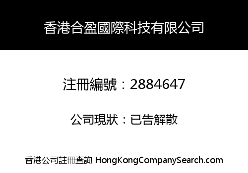 HK HEYING INTERNATIONAL TECHNOLOGY LIMITED