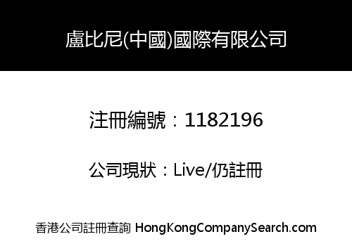 盧比尼(中國)國際有限公司
