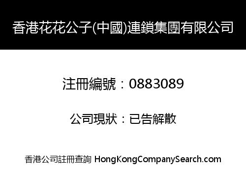 HK PLAYBOY (CHINA) CHAIN GROUP LIMITED